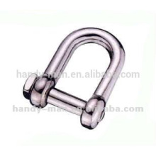 Stainless Steel Square Head Pin D Shackle